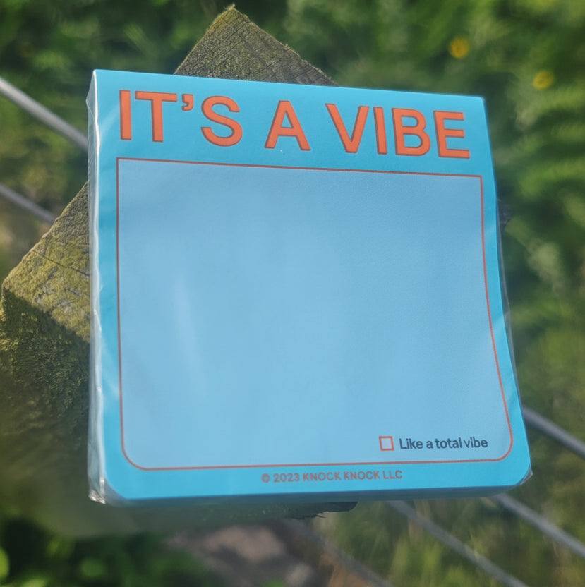 Cute Memo Pad - Its a vibe