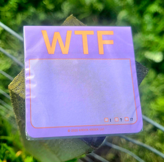 Cute Memo Pad - WTF